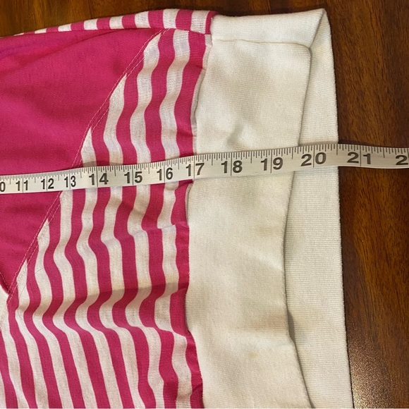 Vintage Winners Choice white and Pink striped Tank Top size medium - Picture 9 of 9
